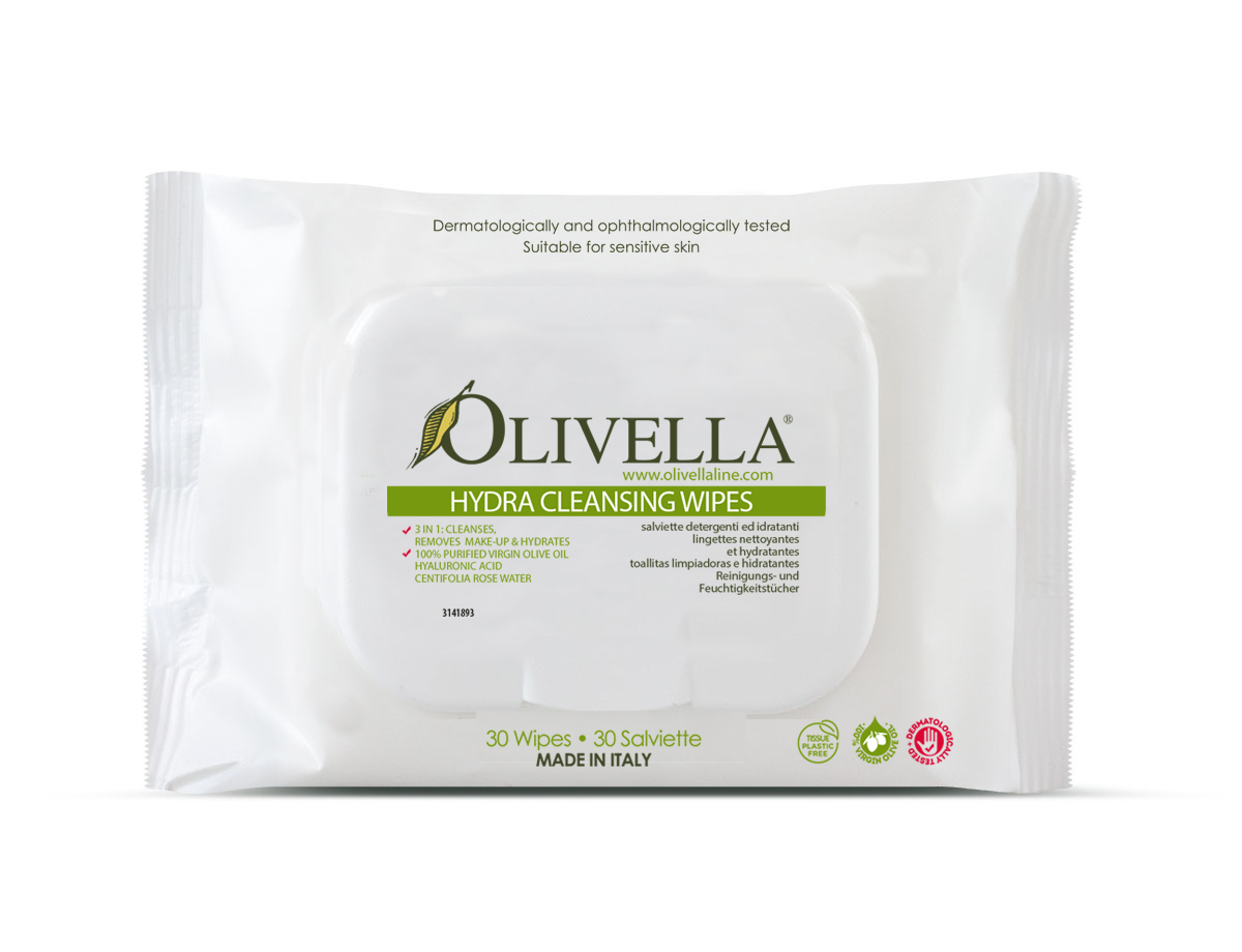 Salviette Idratanti e Detergenti - Olivella Europe