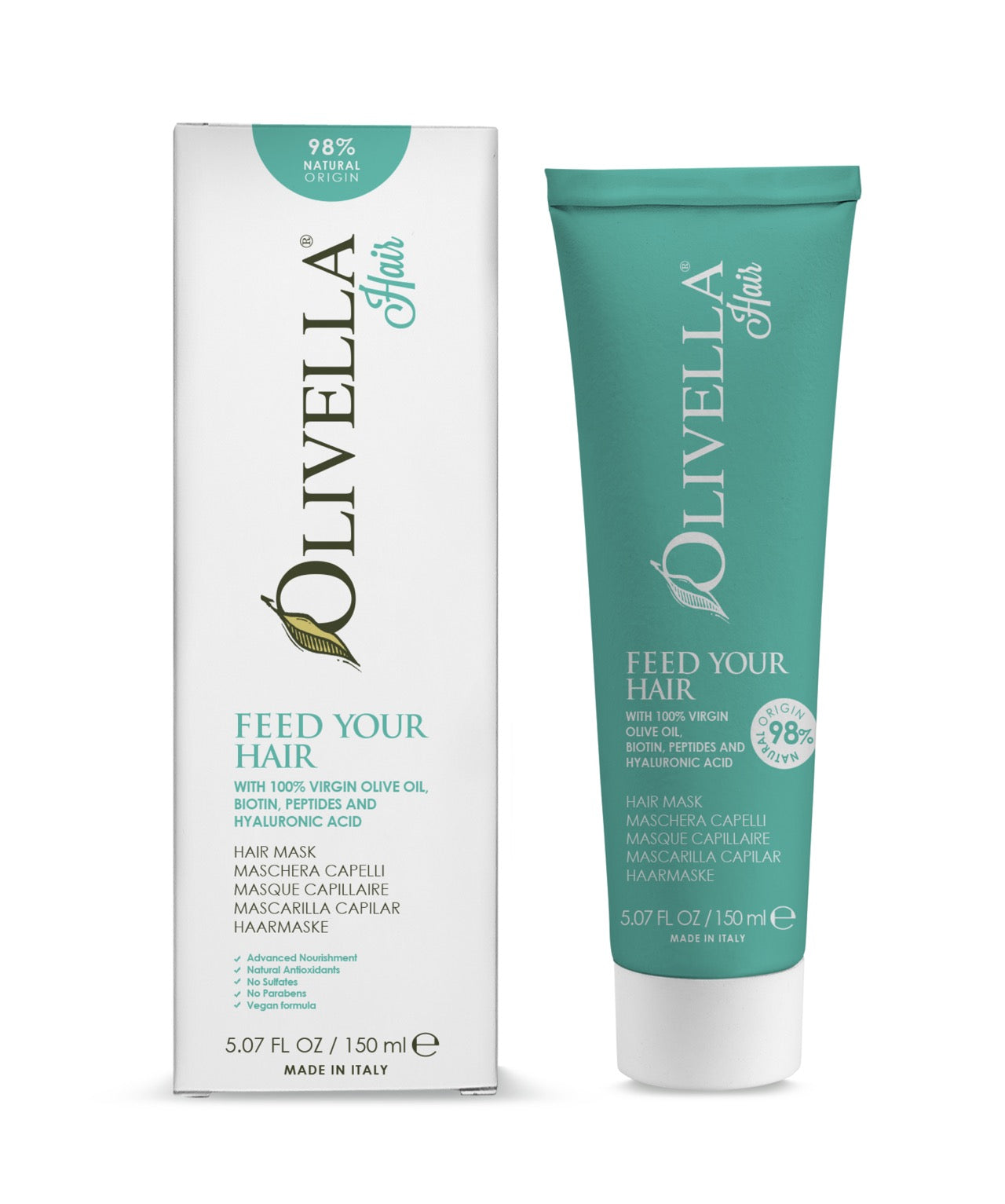 Olive Oil Hair Mask - Feed Your Hair - Olivella Europe