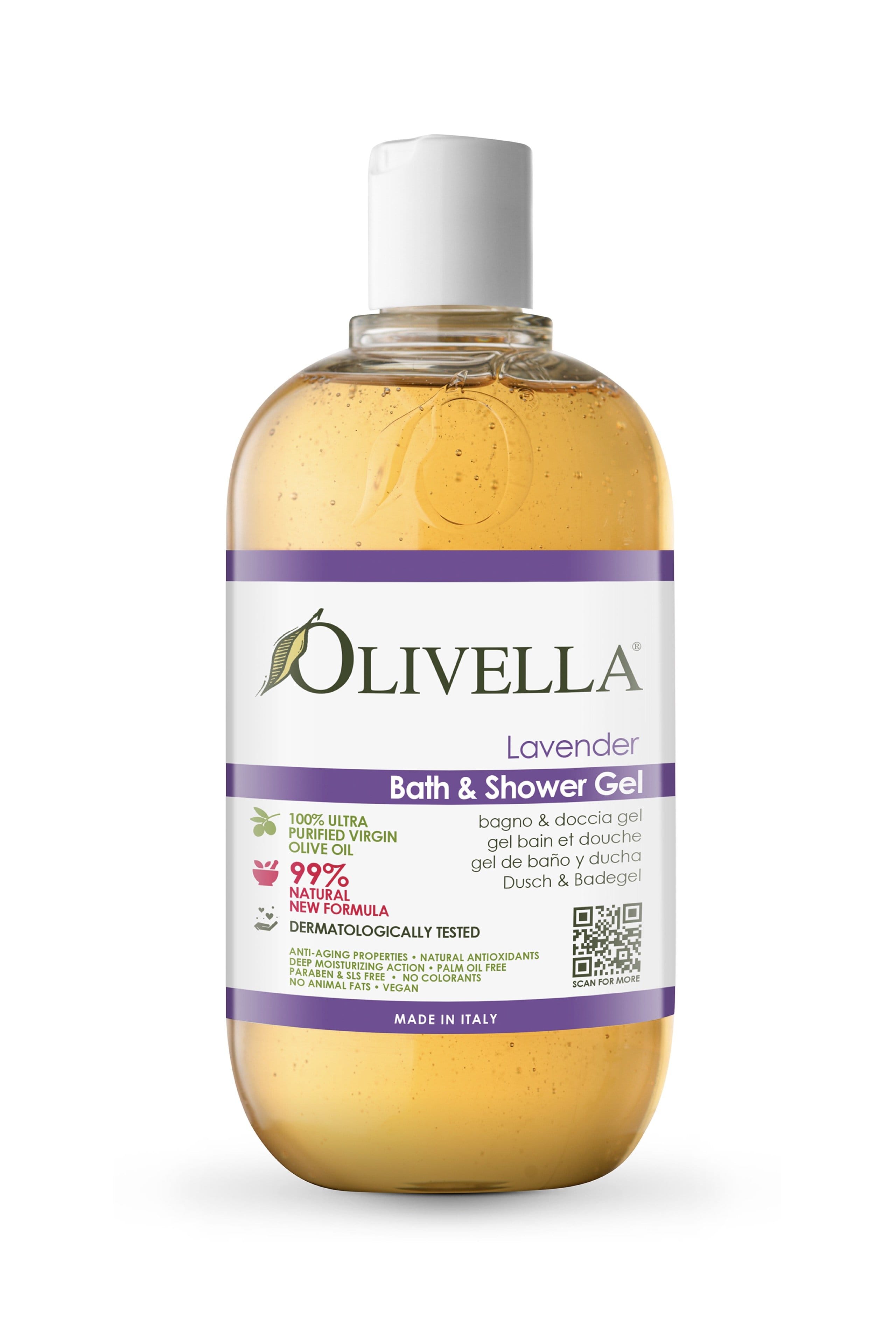 Olivella Bath & Shower Gel - Lavender - Olivella Europe