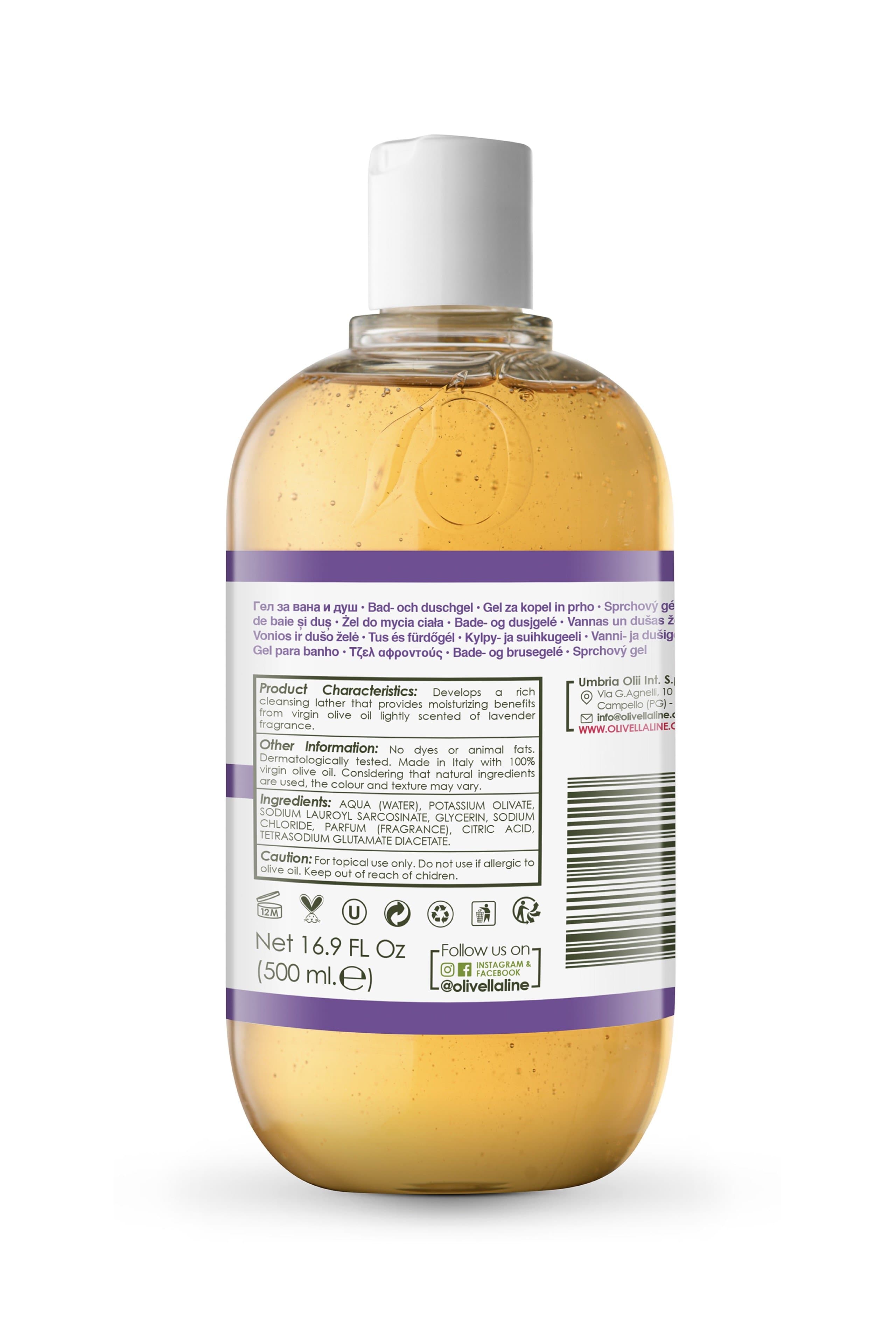 Olivella Bath & Shower Gel - Lavender - Olivella Europe