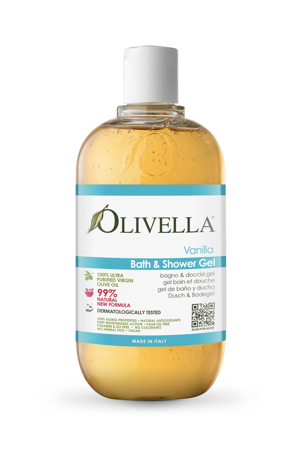 Olivella Bath & Shower Gel - Vanilla - Olivella Europe