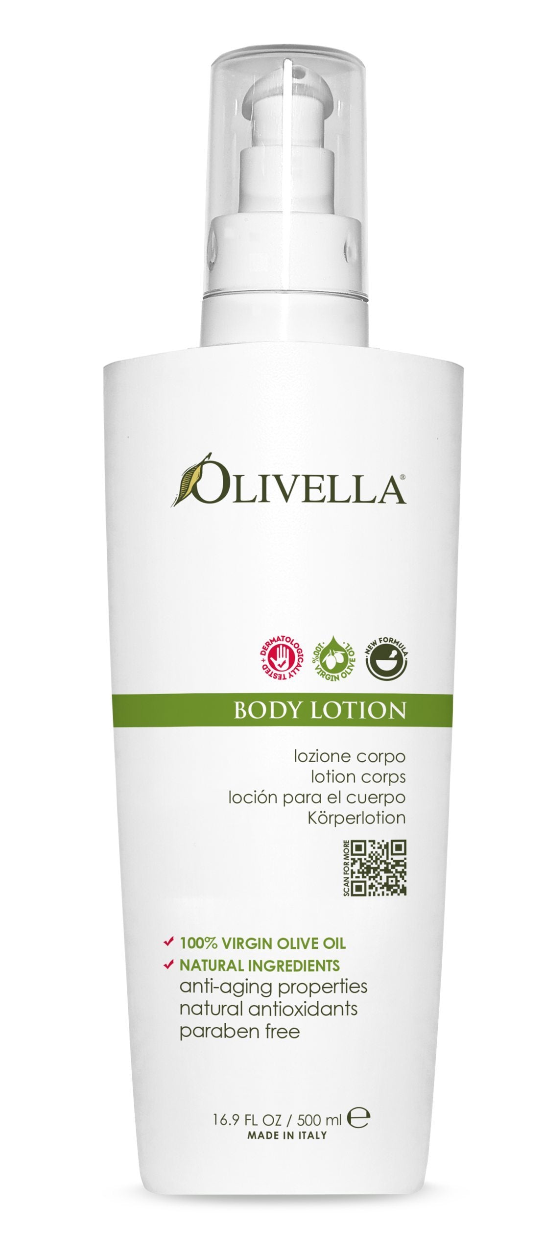 Olivella Body Lotion - Pump - Olivella Europe