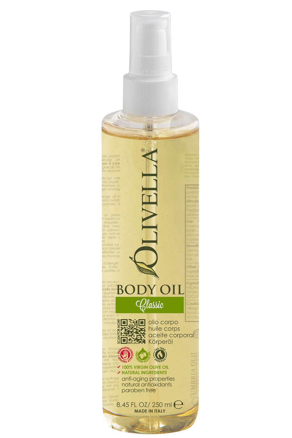 Olivella Body Oil - Classic - Olivella Europe