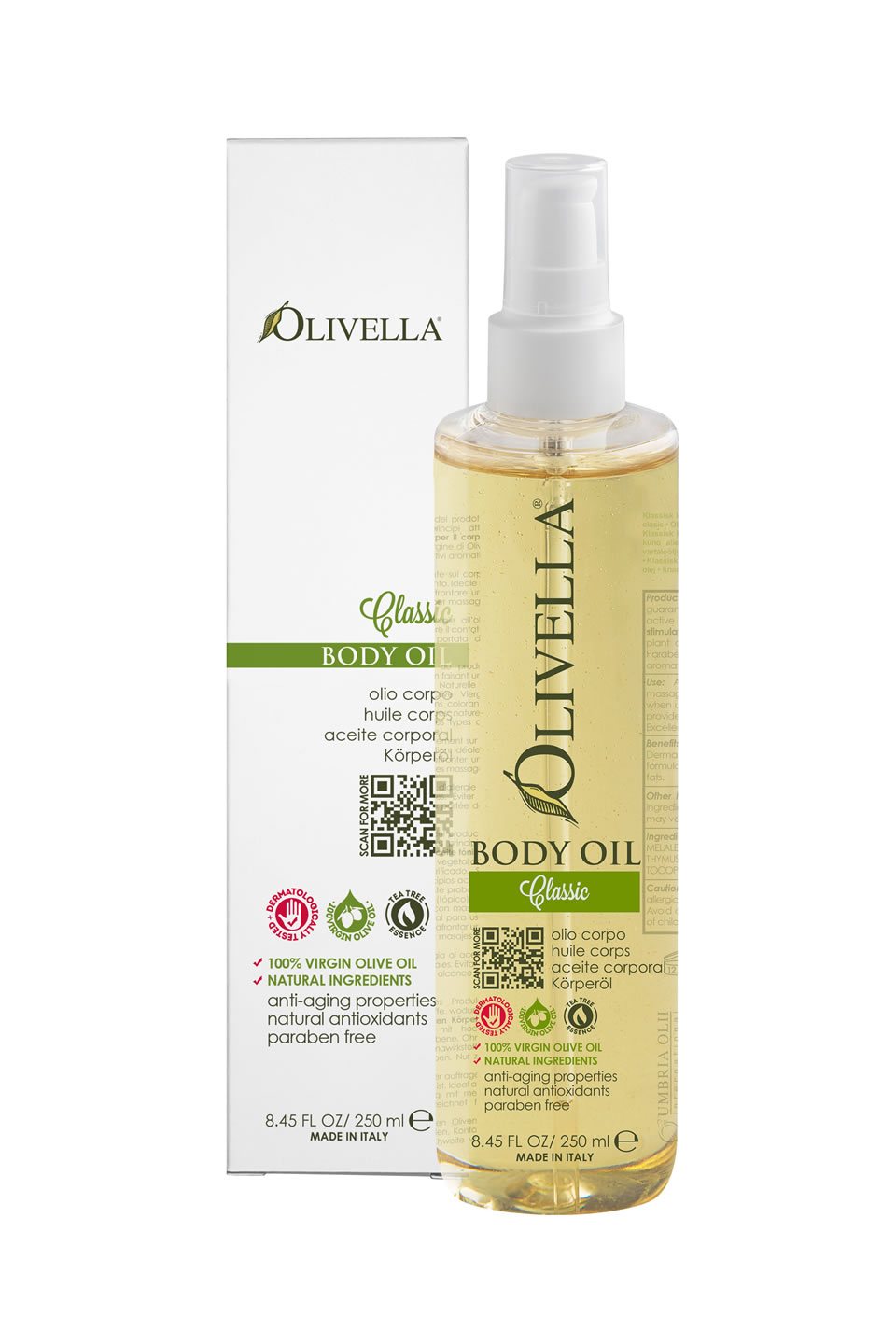Olivella Body Oil - Classic - Olivella Europe
