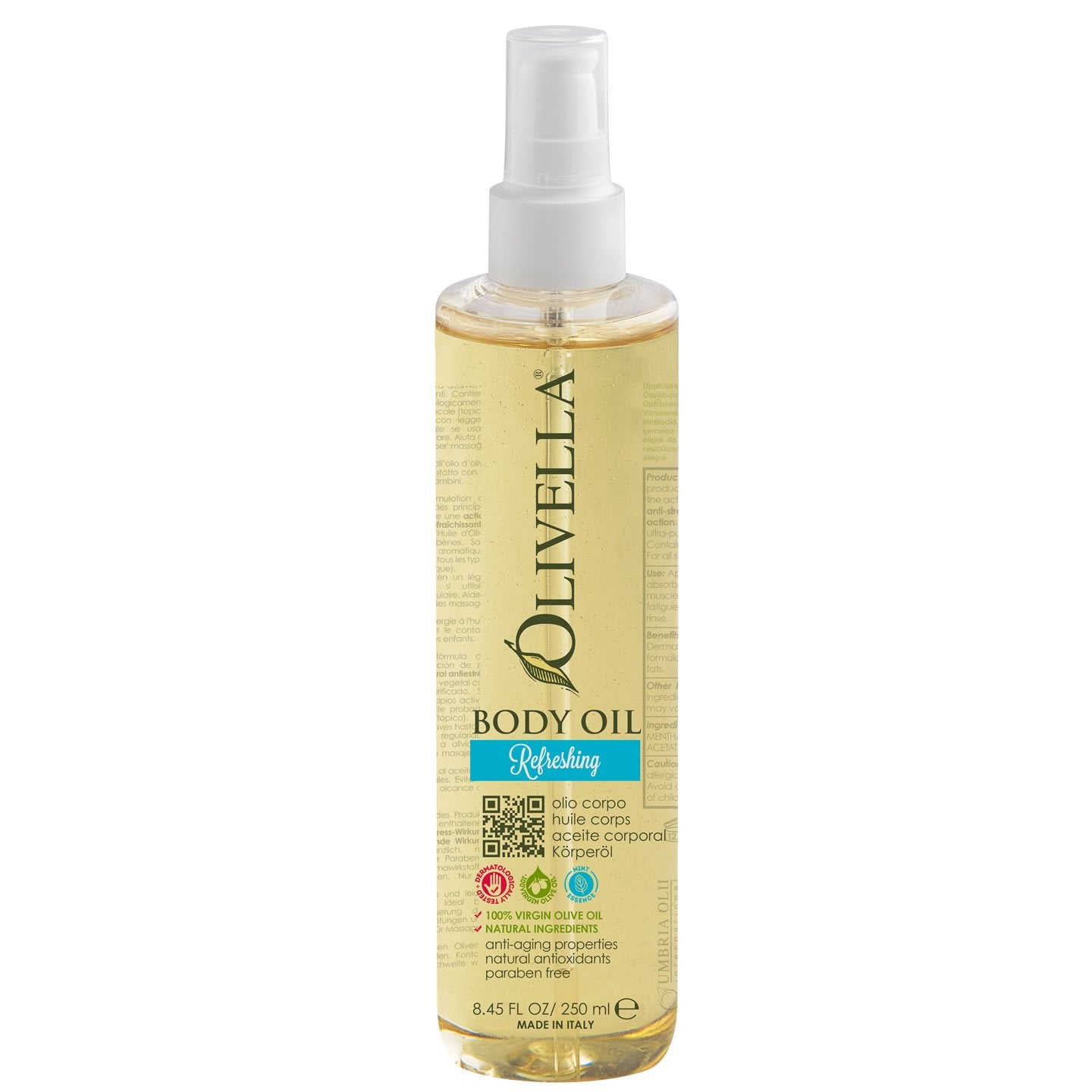 Olivella Body Oil - Refreshing - Olivella Europe