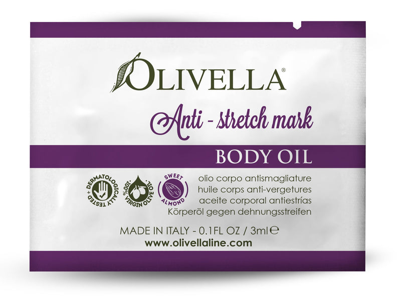 Anti-Stretch Mark Body Oil Sample - Olivella Europe
